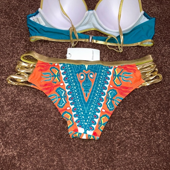 NWT women’s size XL 2 piece swimsuit - Picture 5 of 8